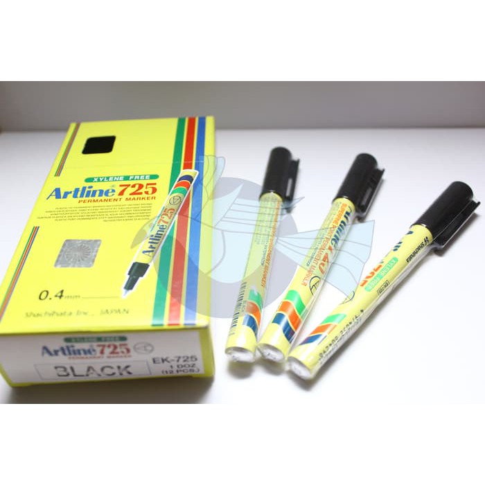 

Promo Spidol Artline 725 Permanent Marker 1 PAK Hitam Limited