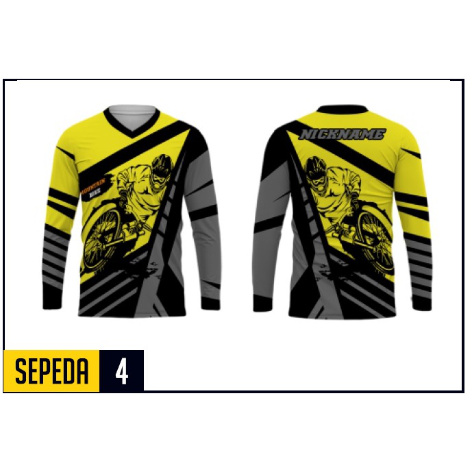 Jersey Sport Sepeda | Kaos sepeda premium | custom nama