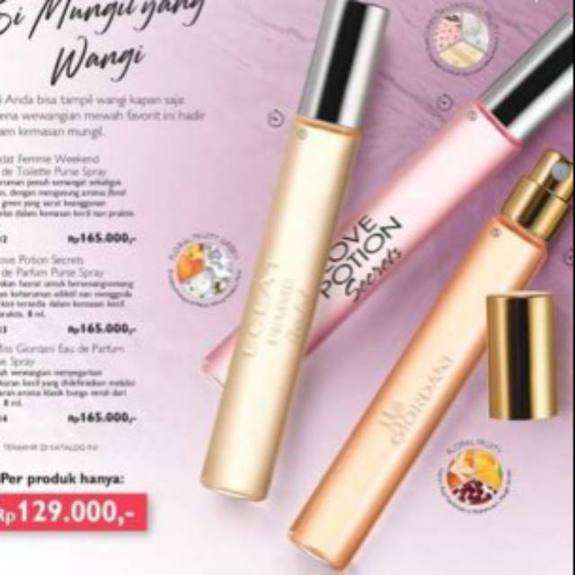 Parfum wanita oriflem harga murah meriah