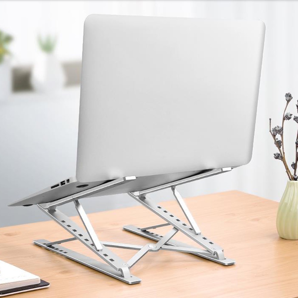 Stand Holder Pendingin Laptop Lipat Portable Tinggi 