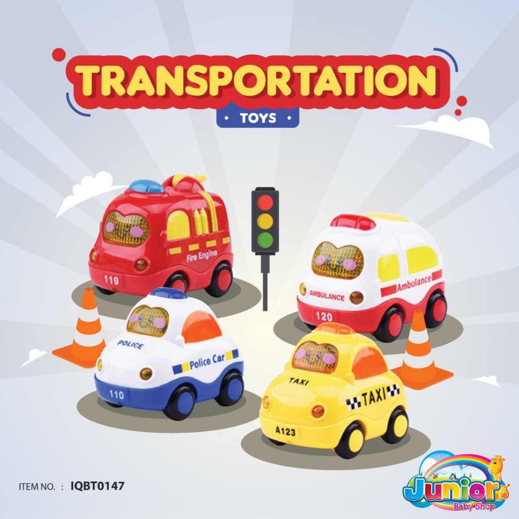 IQ Angel Light&amp;Sound Transportation Car Toys