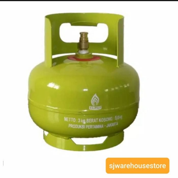 Dijual Tabung gas LPG 3 KG  isi SEGEL SNI ORI  Gojek Grab Only  Murah