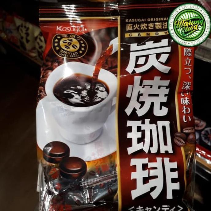 

[BISA BAYAR DITEMPAT] KASUGAI Sumiyaki Coffe Candy 125gr Permen rasa Coffee Produk Japan