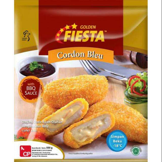 

Fiesta Golden Cordon Blue 500gr - BBQ Sause