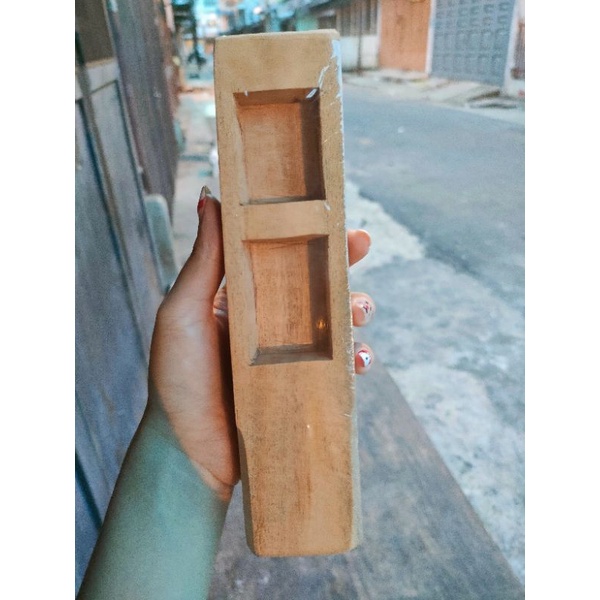 Cetakan kue lemper kayu /nastar taiwan