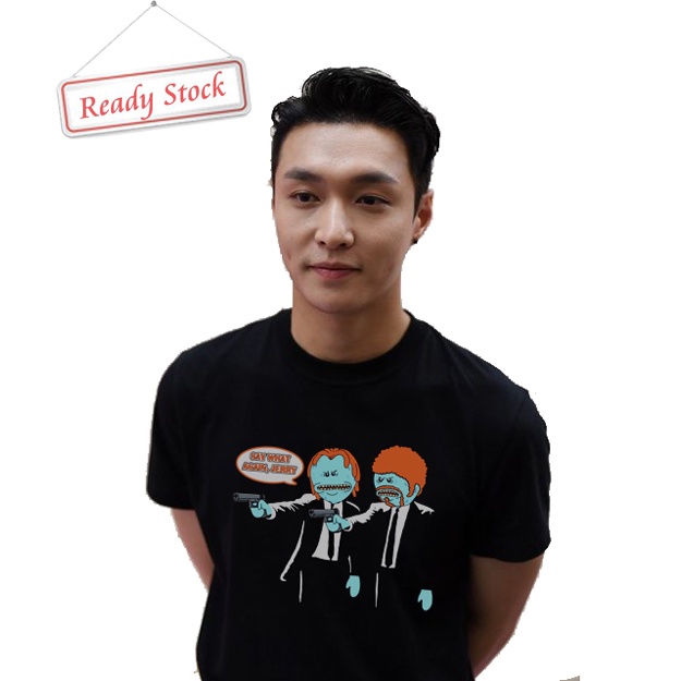 Mr Meeseeks Pulp Fiction Parody Tshirt