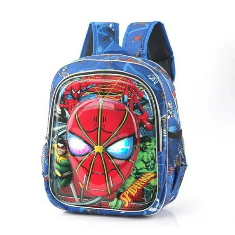 tas spiderman anak tk dan paud