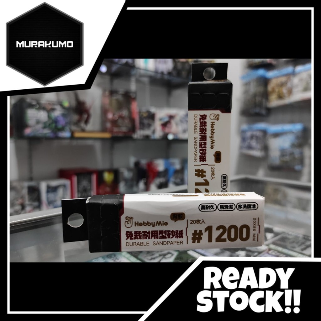 

Hobby Mio Washable Sand Paper 1200