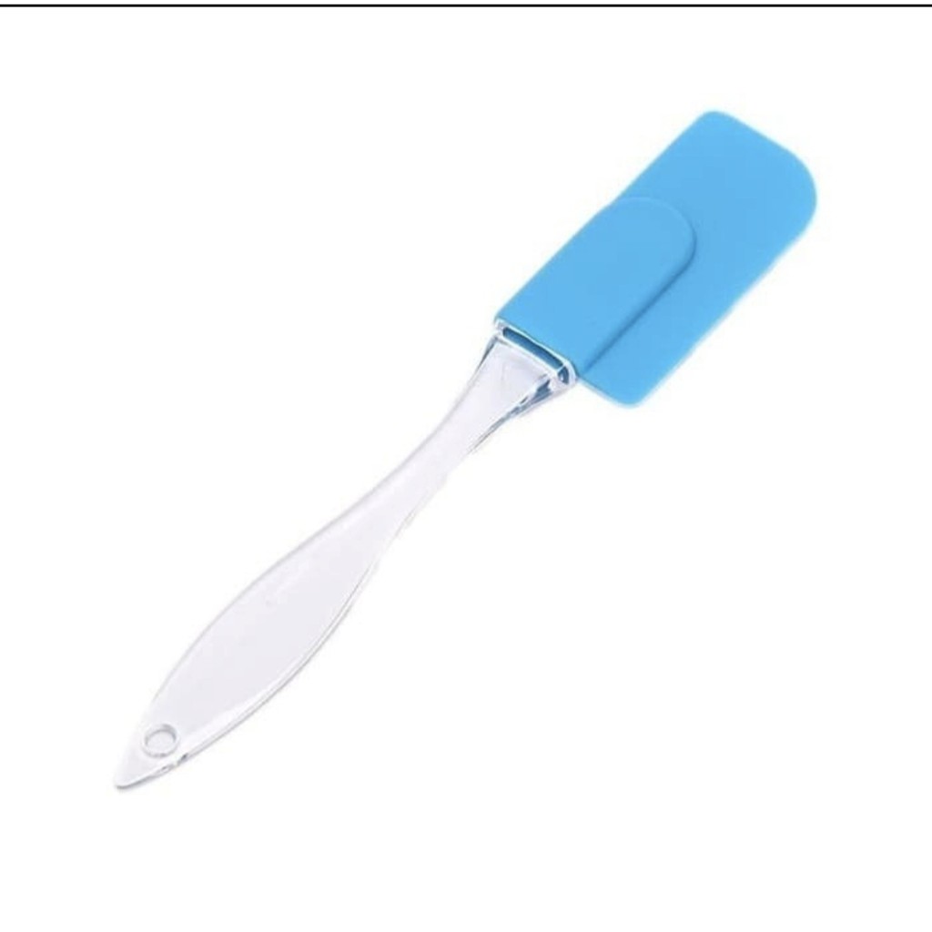 BISA COD 'K030 SPATULA Medium PENGADUK SILIKON SILICONE WARNA RANDOM