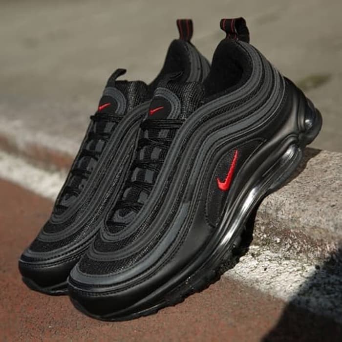 air max 97 black with red tick