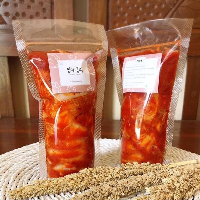 

KIMCHI SAWI HOMEMADE FRESH HALAL KOREA | 250 gram HARGA PROMO