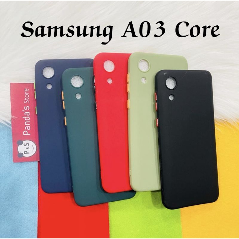 Case Samsung A03 Core Babycase + Pelindung Kamera, Makaron Full Color (PsS)