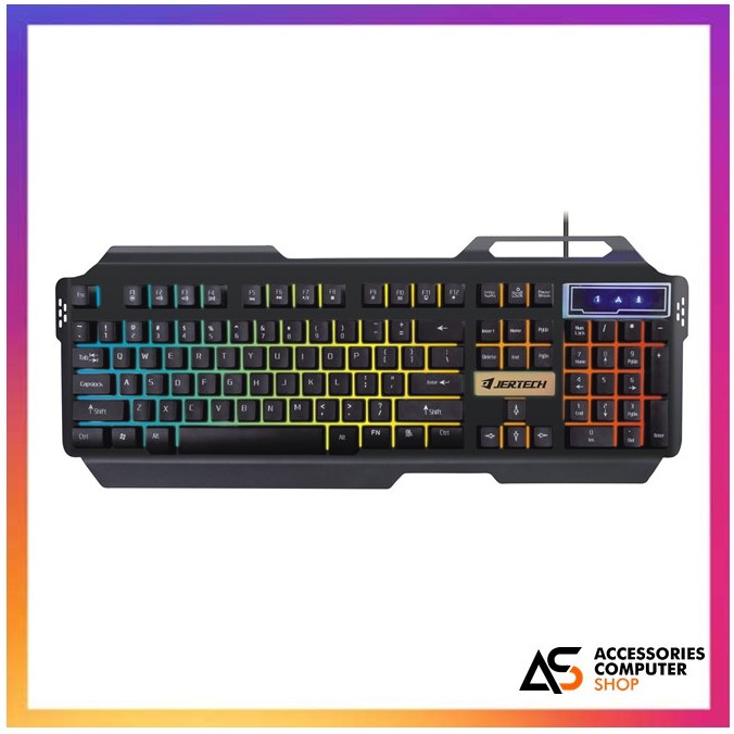 Mechanic Keyboard Gaming Jertech K-909 | Shopee Indonesia