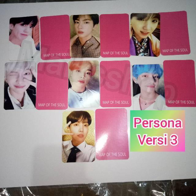 BTS Persona Map of The Soul Photocard Kpop