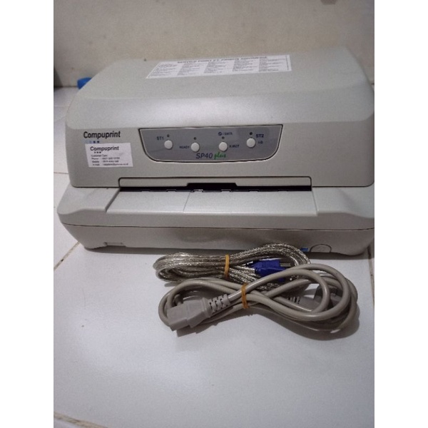 

DIJUAL CEPAT, KONDISI MULUS.DIJAMIN.COMPUPRINTS SP40 PLUS