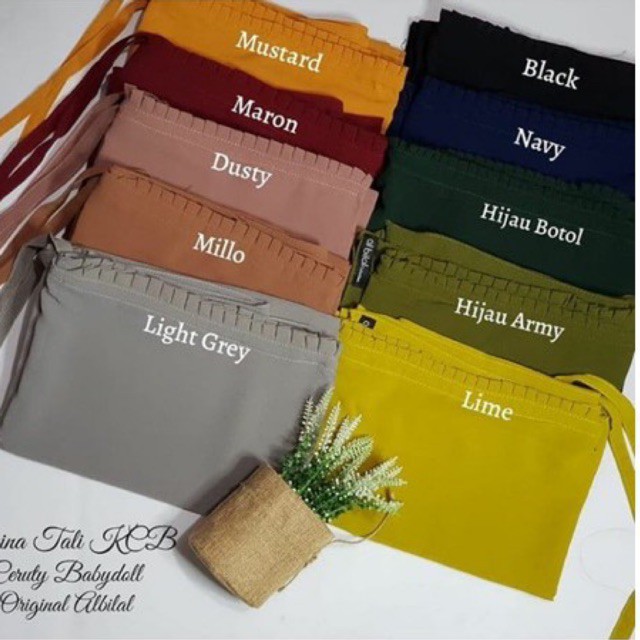 PASHMINA LIPIT / PASHMINA TALI LIPIT / PASHMINA KCB