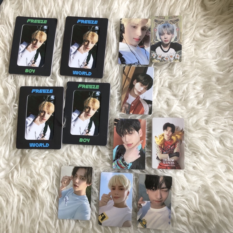 TXT PHOTOCARD POB THE CHAOS CHAPTER FREEZE / FIGHT OR ESCAPE