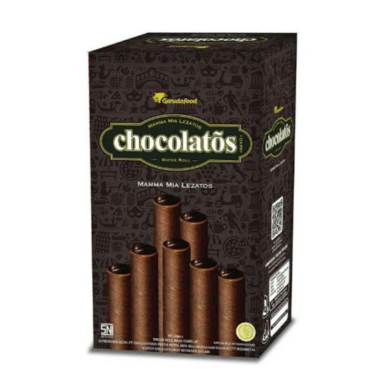 

Chocolatos Wafer Roll Long