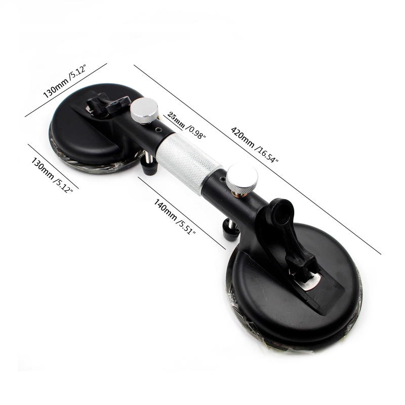 Gro Adjustable Suction Cup Tiles Flat Surface Lifter Gripper Penyedot Debu Untuk Lantai