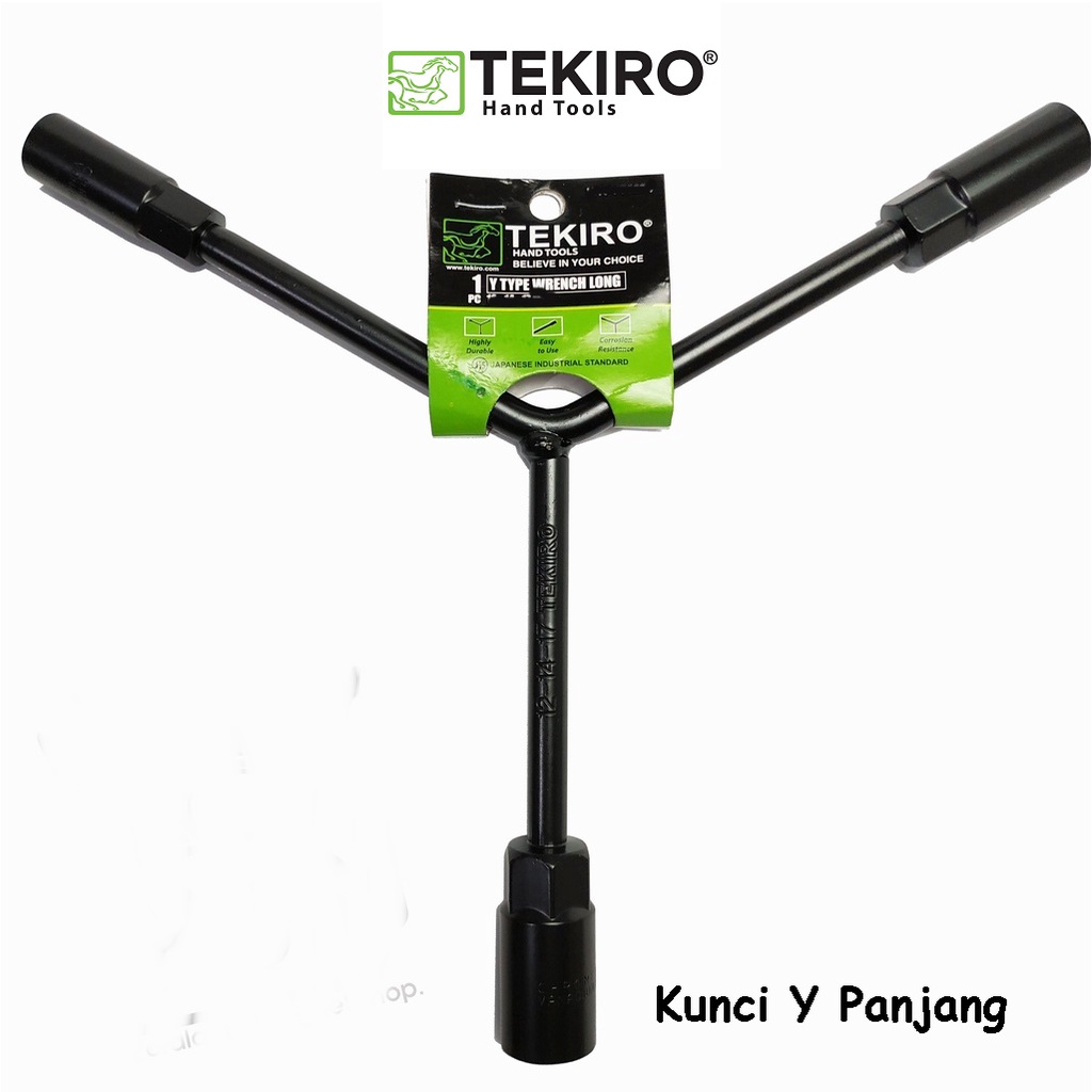 Tekiro Kunci Sock Y Panjang (12-14-17 mm) / Kunci Y