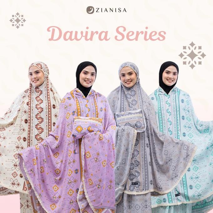 Mukena Zianisa Border Davira Series Allsize