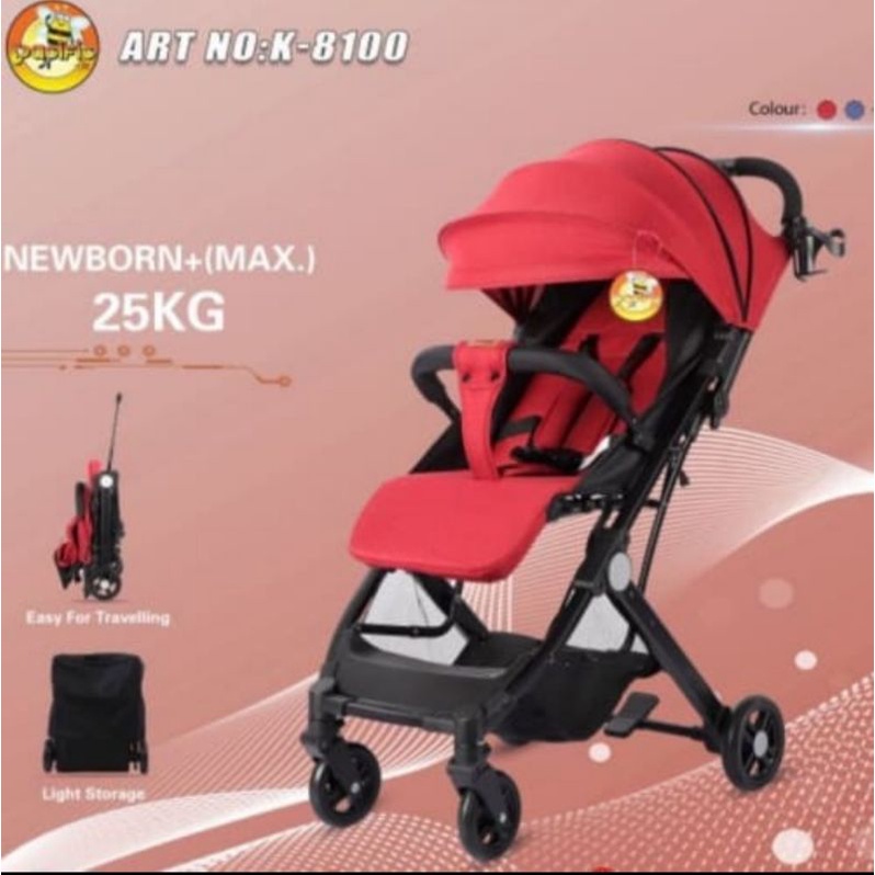 Baby Stroller Pacific K 8100 cabin size