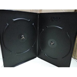 Case Casing kotak DVD GTPRO 6mm single / Double Hitam