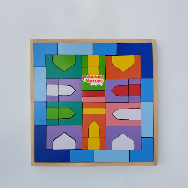 City Block Masjid isi 54pcs