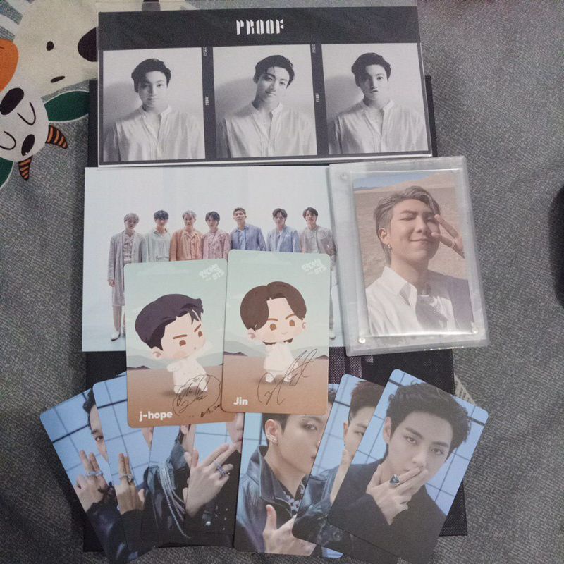 Album Proof Standard BTS Unsealed // RPC Standard Jungkook // Tryptich Jungkook // POB Acrylic RM //