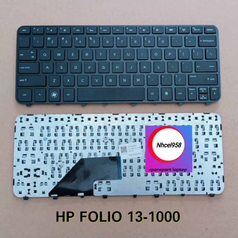 ☑️ Keyboard HP Folio 13-1000