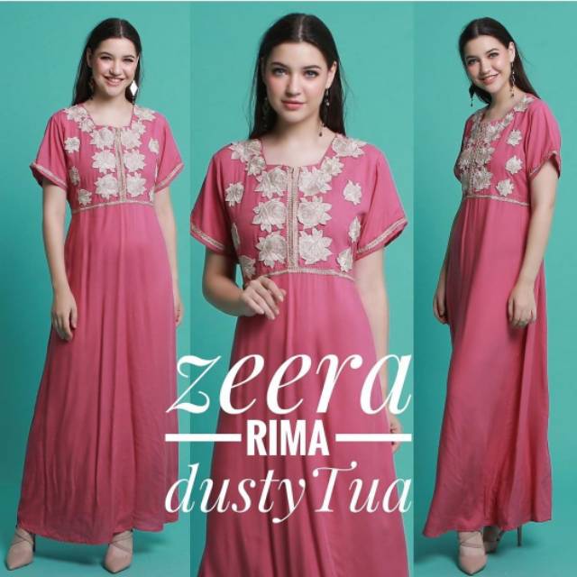 Daster arab Dress ZEERA RIMA Original Label