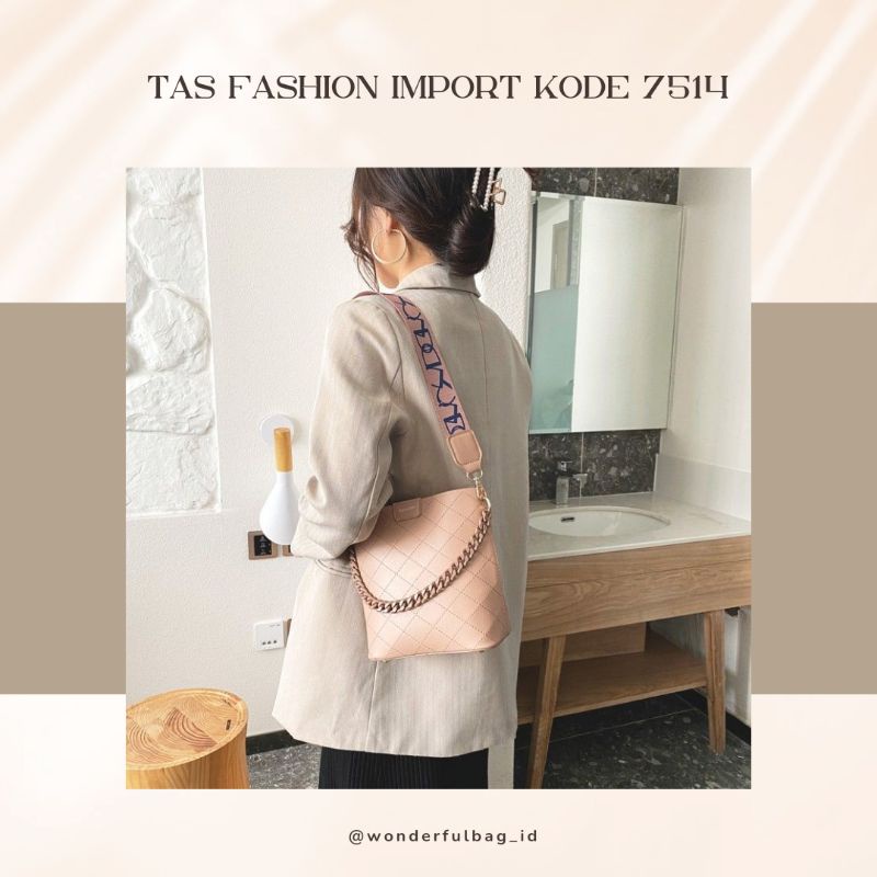 TAS FASHION IMPORT KODE 7514