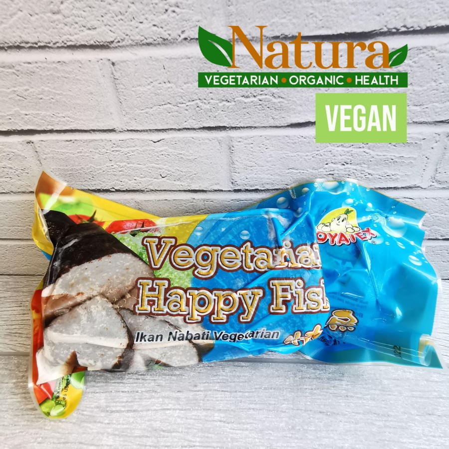 

Yi Dah Xing Vegetarian Happy Fish Beku 450gr Ikan Vegan