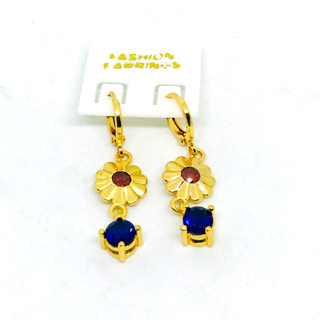 Anting wanita //antjng permata susun //perhiasan wanita //anting