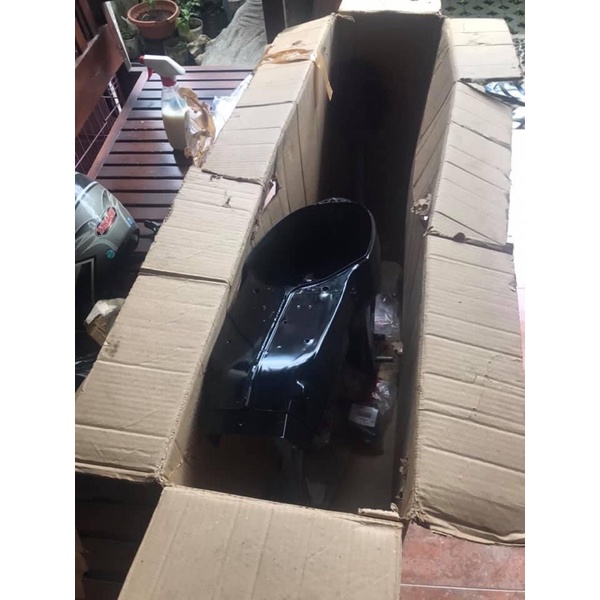 JELEK PENYIMPANAN rangka sasis frame chassis dalangan suzuki rc rc80 rc100 bravo original nos full p