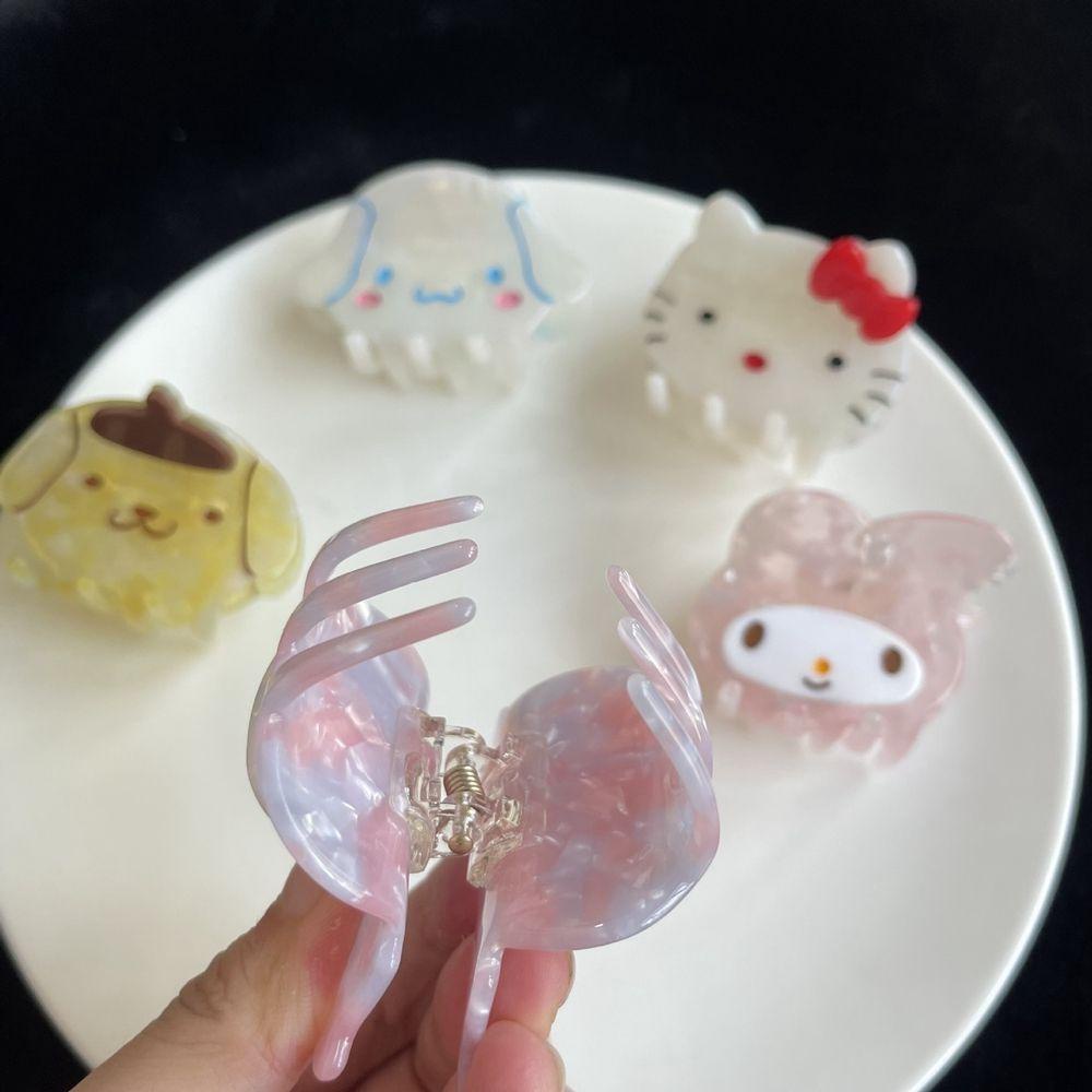 Rebuy Kartun Klip Rambut Lucu Kreatif Sederhana Anime Kecil Sedang Anak Hiasan Kepala Aksesoris Rambut Asetat Perempuan