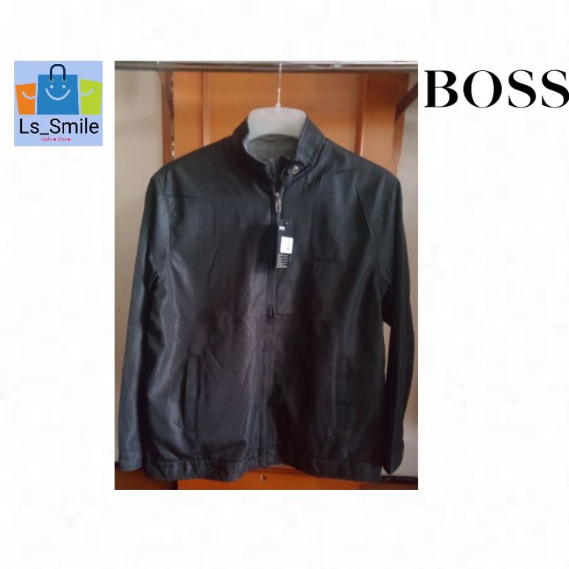 JAKET BOSS CLASSIC PRIA BOLAK BALIK IMPORT 100%JAKET BIG SIZE PRIA 3XL-5XL