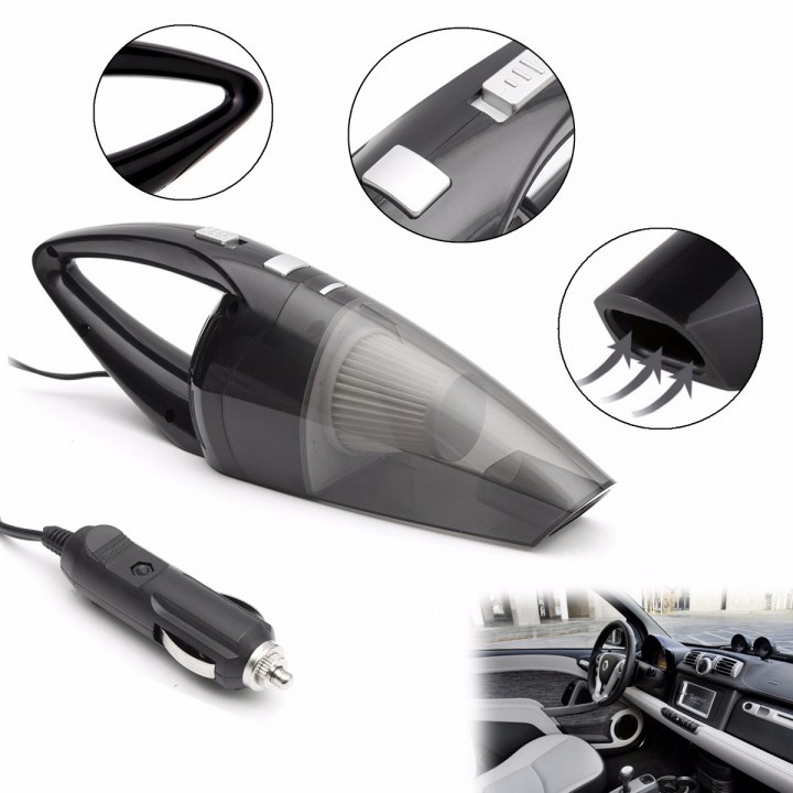 VCM01 - 120W 12V Portable Wet Dry Car Vacuum Cleaner