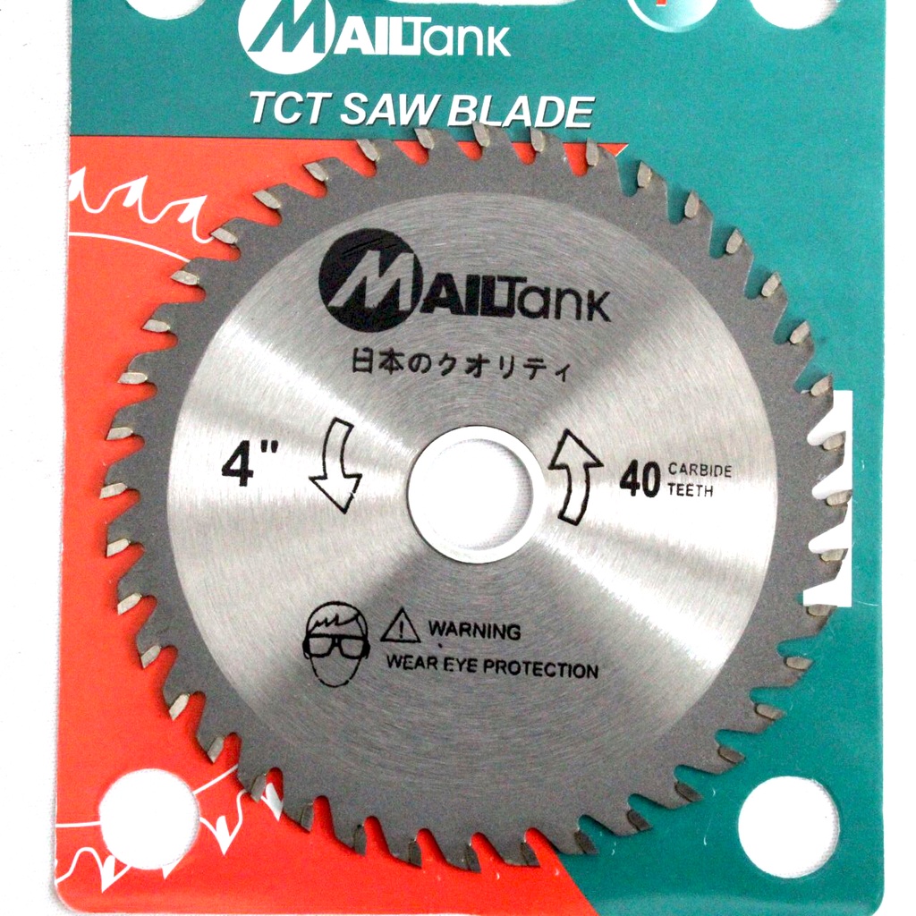 MAILTANK SH75 Circular Saw Blade / Mata Potong Kayu 4 X 40T