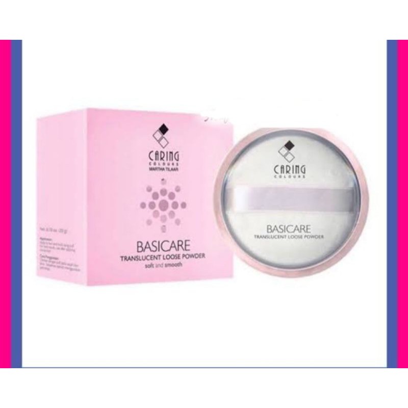 Caring colours basicare translucent loose powder