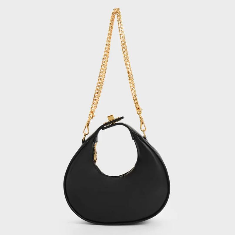 CK Mini Crescent Hobo Bag