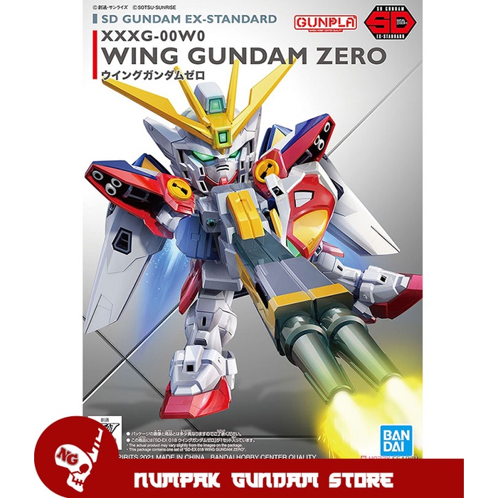 SD EX Wing Gundam Zero Bandai