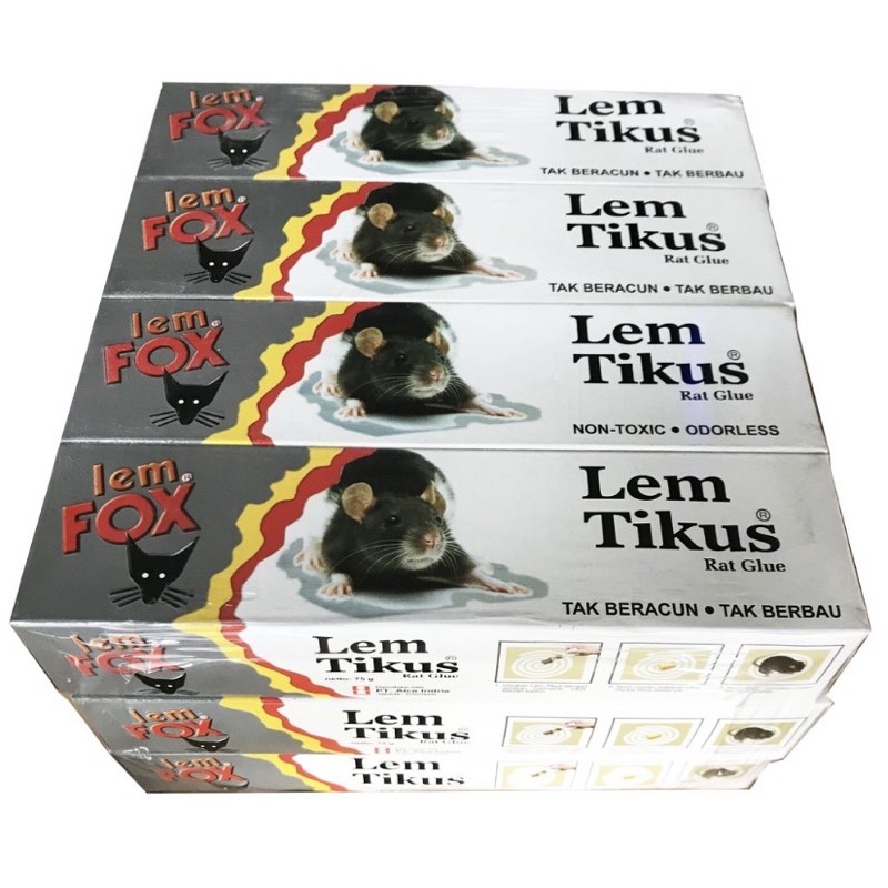 

Lem Tikus Fox 75 Gram