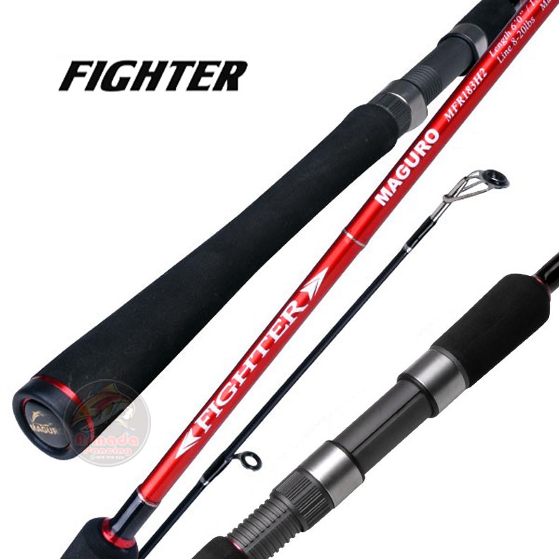 Joran Pancing Maguro FIGHTER I Galatama I Spinning Rod I Fuji Ring