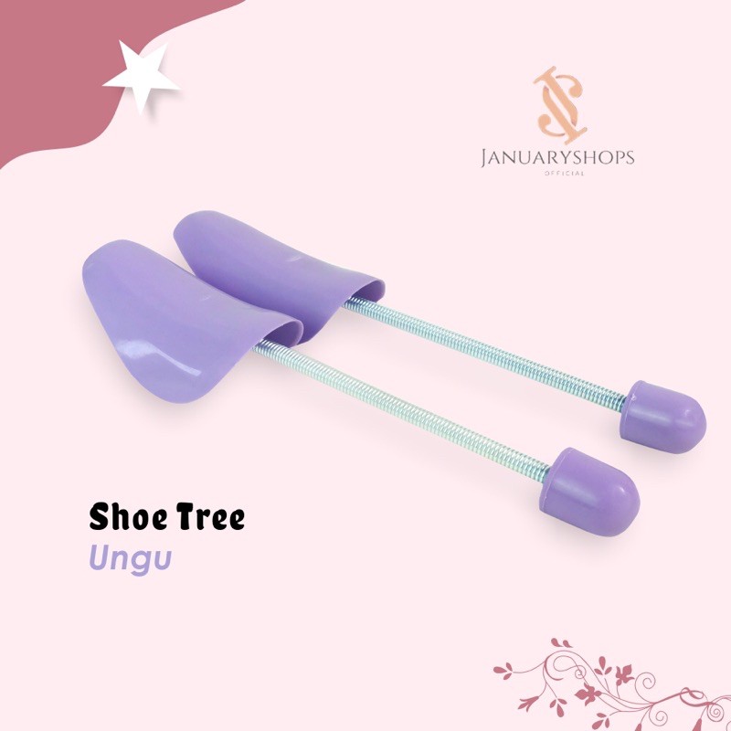SADDLE SHOES / SHOE TREE /CATOKAN SEPATU/ SHOE HADDLE-Ungu