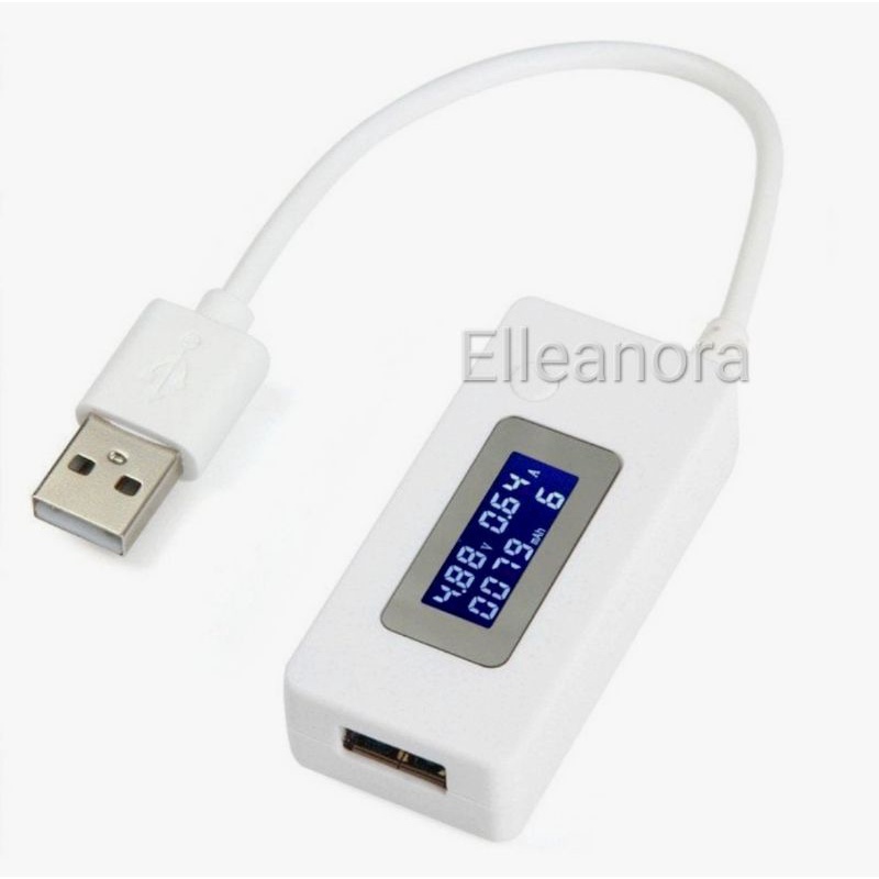 USB Tester Digital Voltmeter Amperemeter Power Capacity Measurement