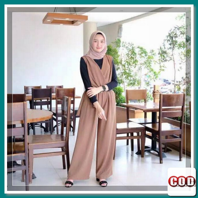 Baru Jumpsuit Wanita Hijab | Jumpsuit Wanita Murah | Jumpsuit Wa SU898 Afi - Vc - Vana