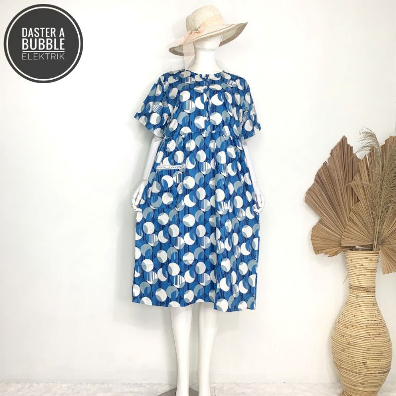 Homedress Daster Katun Jepang Premium Ori Cantik Murah Model A size S ld 100cm M ld 110cm