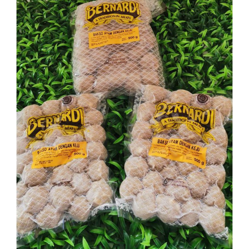

Bernardi Bakso Ayam Keju - Berat 500 Gr