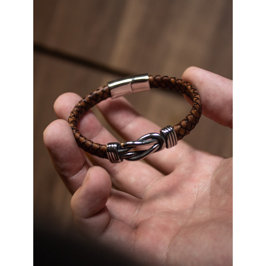 LUCAN - Gelang Lucan Akira Gelang Premium Gelang Kulit Pria Gelang Keren pria Gelang Couple Gelang p